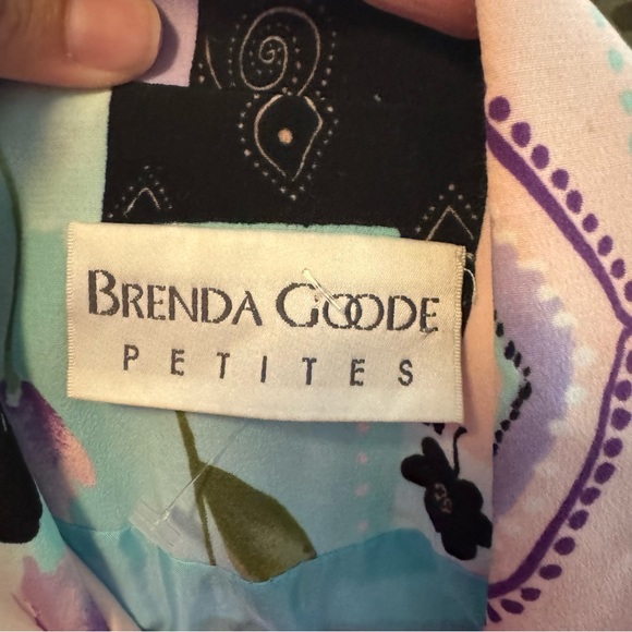 Vintage 90’s Coquette Brenda Goode Petites Floral Button-down Jacket - Picture 2 of 7